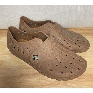 Barefooters Feel Great Mens Brown Slip On Shoes Italy Size 38 /8